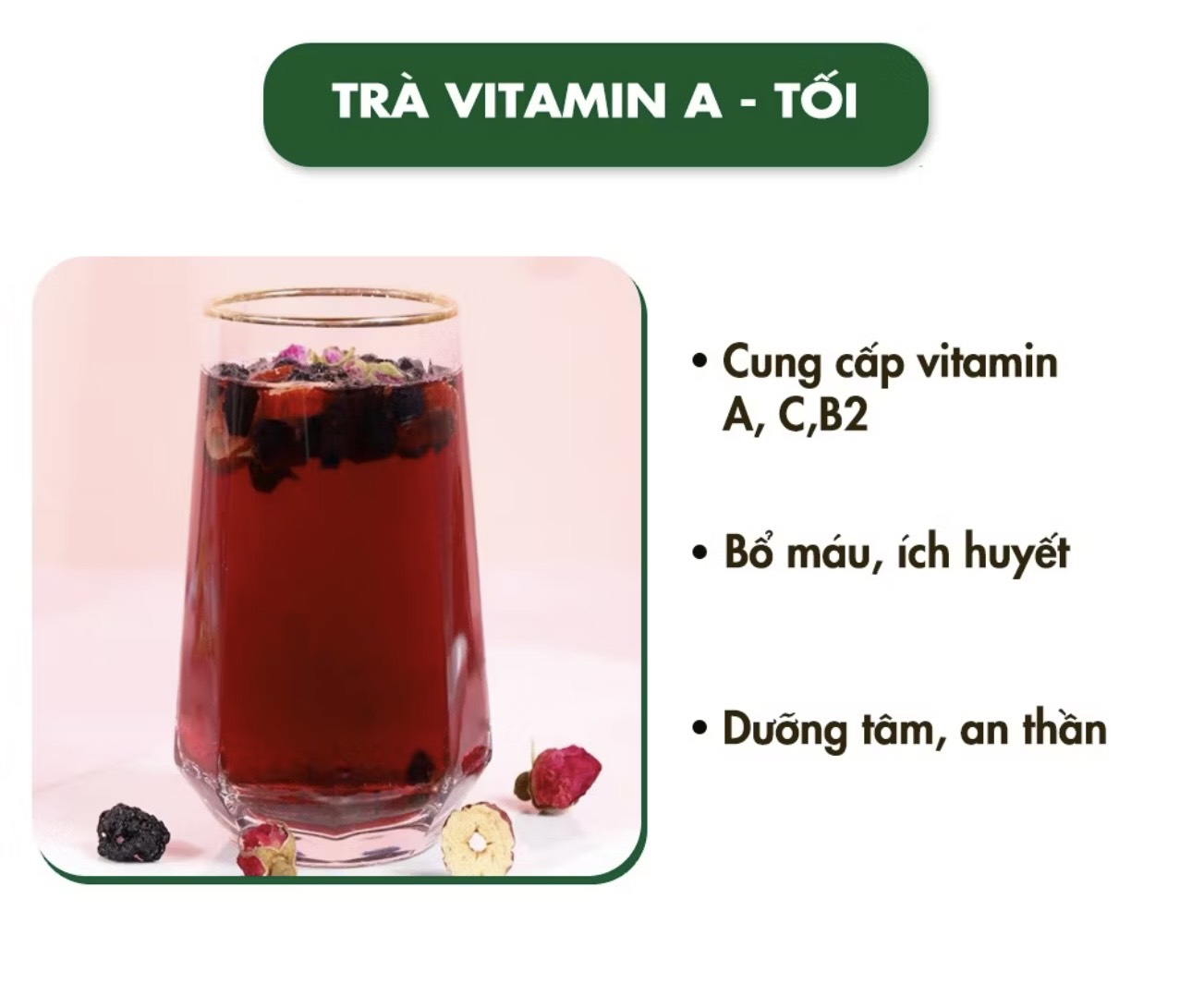 Combo Trà Dưỡng Nhan Sáng C Tối A